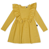 Kapow Kids | Honeycomb Waisted Ruffle Dress
